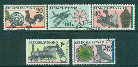 Czechoslovakia-1972-Wire-Art-CTO-lot59291