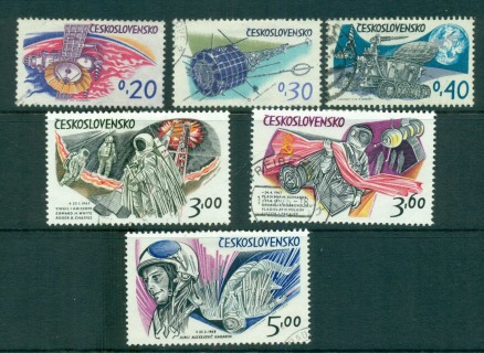 Czechoslovakia-1973-American-Russian-Astronauts