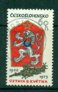 Czechoslovakia-1973-Constitution-CTO-lot59310