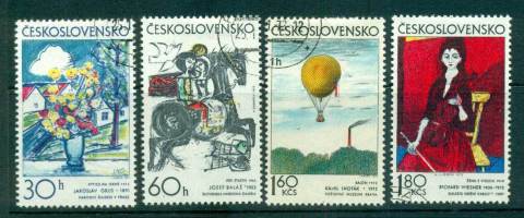 Czechoslovakia-1973-Czech-Slovak-Art-CTO-lot59304