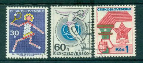 Czechoslovakia-1973-Sports-CTO-lot59305