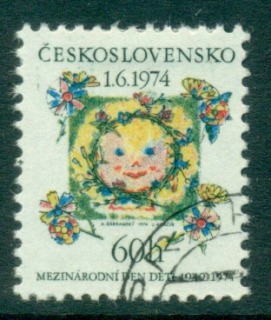 Czechoslovakia-1974-Childrens-day-CTO-lot59331