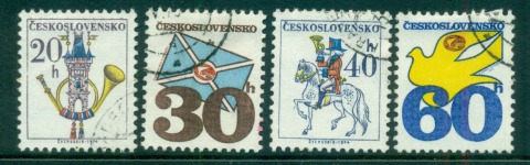 Czechoslovakia-1974-Definitives-CTO-lot59339