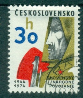 Czechoslovakia-1974-National-Uprising-CTO-lot59333