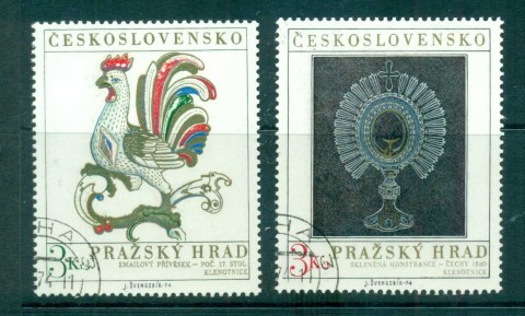 Czechoslovakia-1974-Prague-Castle-Art-CTO-lot72011