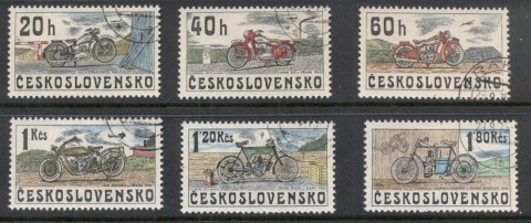 Czechoslovakia-1975-Motorcycles-FU