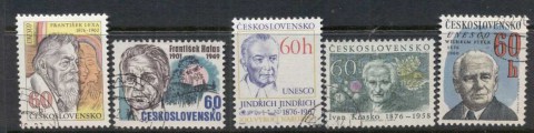 Czechoslovakia-1975-Portraits-FU