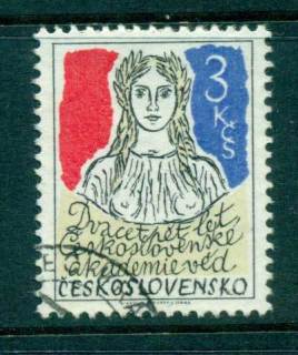 Czechoslovakia-1977-Academy-of-Science-CTO-lot59395