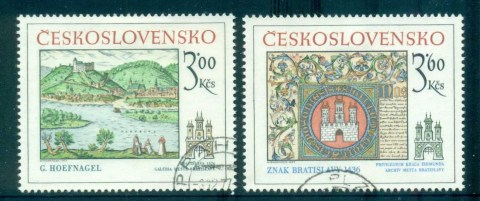 Czechoslovakia-1977-Bratislava-Art-CTO-lot72020