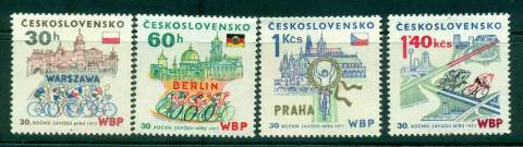 Czechoslovakia-1977-Peace-Bicycle-race-MUH-lot41527