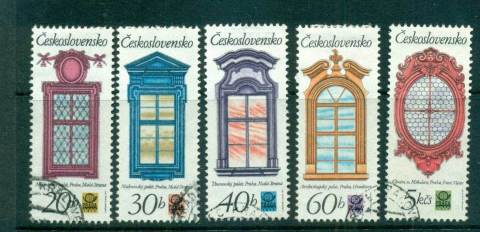 Czechoslovakia-1977-Renaissance-Windows-CTO-lot59379