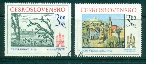 Czechoslovakia-1978-Bratislava-Art-CTO-lot72021