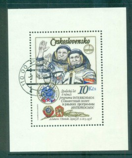 Czechoslovakia-1978-Czech-Soviet-Space-Flight-Intercosmos-MS-CTO-lot70623