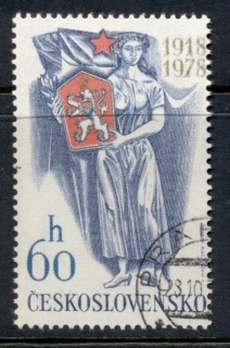 Czechoslovakia-1978-Independence-60th-CTO