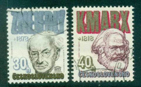 Czechoslovakia-1978-Marx-Nejedly-CTO-lot41531