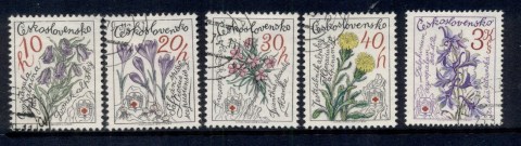 Czechoslovakia-1978-Mountain-Flowers-CTO