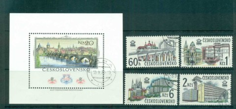 Czechoslovakia-1978-PRAGA-98-MS-CTO-lot72024