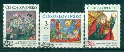 Czechoslovakia-1978-Paintings-CTO-lot72023