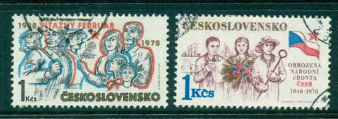 Czechoslovakia-1978-Victorious-February-CTO-lot59400