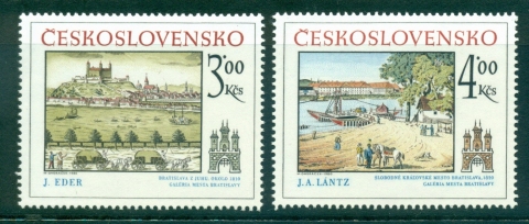 Czechoslovakia-1979-Arms-of-Bratislava-MUH-lot35077