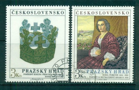 Czechoslovakia-1979-Prague-Castle-Art-CTO-lot72026