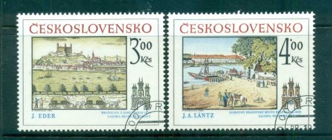 Czechoslovakia-1980-Bratislava-Art-CTO-lot72031