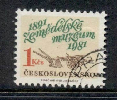 Czechoslovakia-1981-Agriculture-CTO