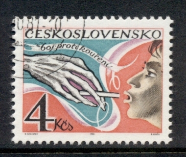 Czechoslovakia-1981-Anti-Cancer