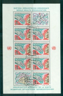 Czechoslovakia-1981-Anti-Smoking-Sheetlet-CTO-lot70633