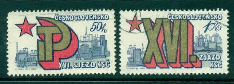 Czechoslovakia-1981-Communist-party-Congress-CTO-lot41536