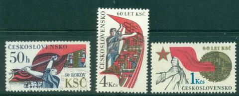 Czechoslovakia-1981-Communist-party-MLH-CTO-lot41535