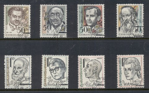 Czechoslovakia-1981-Famous-Men-CTO