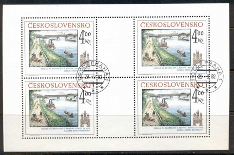 Czechoslovakia-1982-Bratislava-Art-2