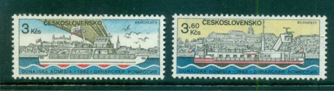 Czechoslovakia-1982-Danube-Commission-MUH-lot58788