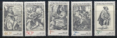 Czechoslovakia-1982-Engravings-MUH