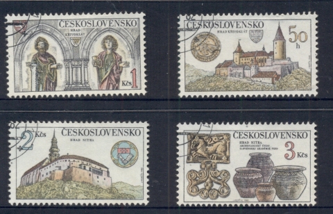 Czechoslovakia-1982-Krivoklat-Castle-CTO