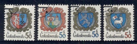 Czechoslovakia-1982-Regional-Arms-CTO