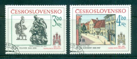 Czechoslovakia-1983-Bratislava-Art-CTO-lot72039