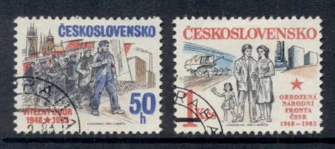 Czechoslovakia-1983-Victorious-February-CTO