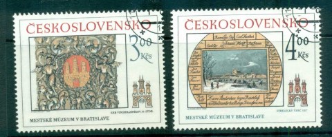 Czechoslovakia-1984-Bratislava-Art-CTO-lot72042