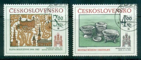 Czechoslovakia-1985-Bratislava-Art-CTO-lot72044