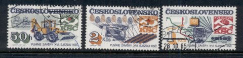 Czechoslovakia-1985-Five-Year-Plan-CTO