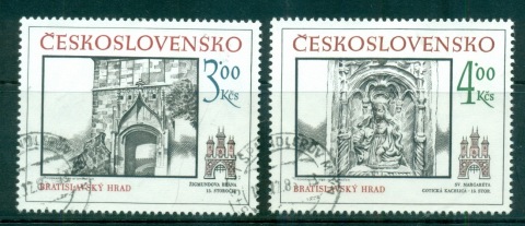 Czechoslovakia-1986-Bratislava-Art-CTO-lot72046