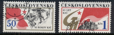 Czechoslovakia-1986-Communist-Party-Anniversary-CTO