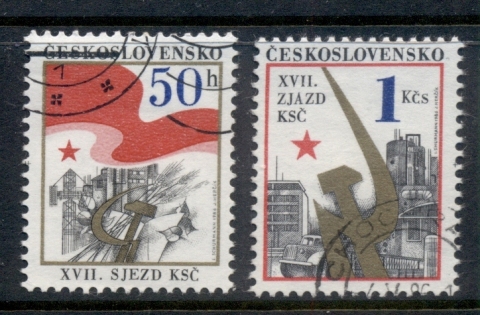 Czechoslovakia-1986-Communist-Party-Congress-CTO