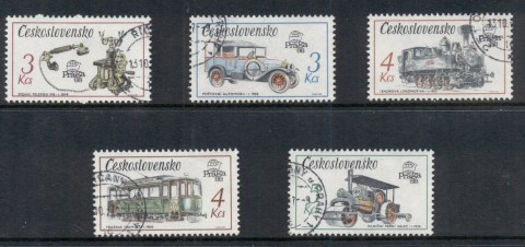 Czechoslovakia-1987-Vintage-Transport-CTO