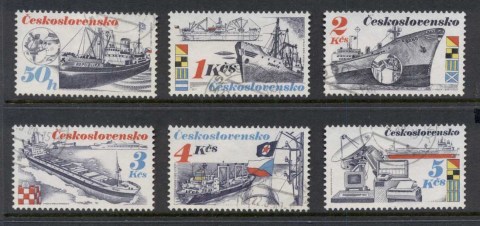 Czechoslovakia-1989-Shipping-Industry-CTO