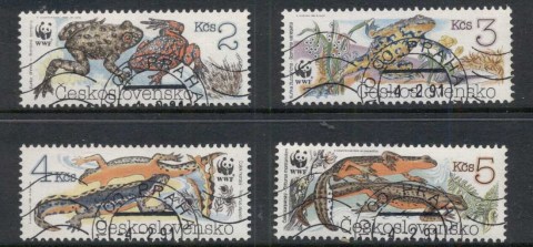 Czechoslovakia-1989-WWF-Toads-Newts-CTO-2