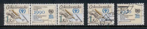 Czechoslovakia-1990-UNESCO-World-Literacy-Year-CTO