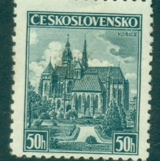 Czechoslovakia-1938-Cathederal-of-Kosice-MLH-lot38056